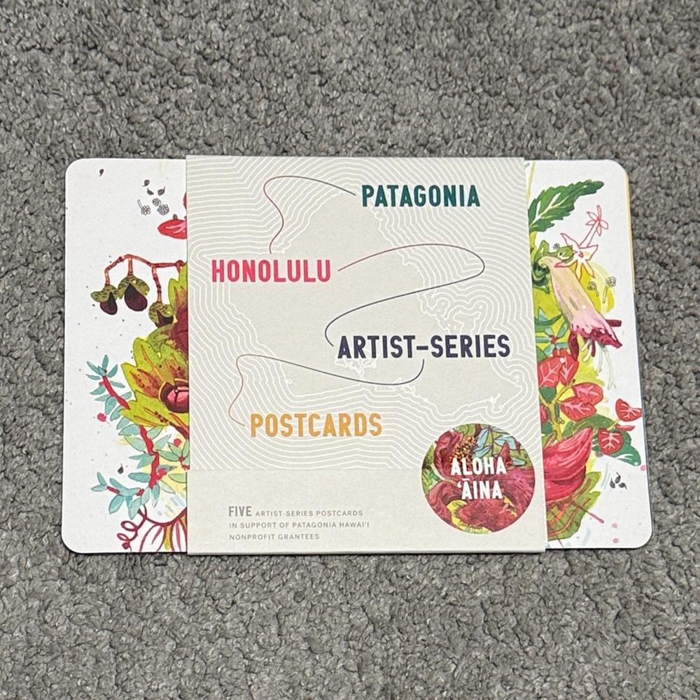 Patagonia Honolulu, Hawai’i Artist-Series Postcards Set of 5